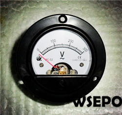 Wholesale 2-2.8KW Gas Generator Parts,Voltmeter(Round) - Click Image to Close